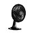 Ventilador de Mesa Preto Turbo 40cm 6 Pás Oscilante Ventisol - Imagem 2