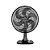 Ventilador de Mesa Preto Turbo 40cm 6 Pás Oscilante Ventisol - Imagem 1