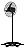 VENTILADOR OSC COLUNA 60CM PR GR PR CH HH PREMIUM - Imagem 2