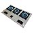 Fogão Cooktop 3 Bocas duplas 20x20 - Itajobi - Imagem 1