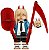 Boneco Bloco Montar Power Chainsaw Man - Imagem 1