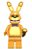 Boneco Bloco de Montar  Five Nights Fnaf Golden Bonnie - Imagem 1