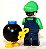 Boneco Bloco de Montar Mario Bros Luigi - Imagem 2