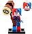 Boneco Bloco de Montar Vilã Harley Quinn DC - Imagem 2