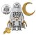 Boneco Bloco de Montar Cavaleiro da Lua - Moon Knight - Imagem 1
