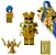 Boneco Bloco de Montar Cavaleiros do Zodiaco Saga de Gemeos - Imagem 1