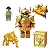 Boneco Bloco de Montar Cavaleiros do Zodiaco Aldebaran Touro - Imagem 2