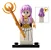 Boneco Bloco de Montar Cavaleiros do Zodiaco Athena Saori - Imagem 3