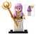 Boneco Bloco de Montar Cavaleiros do Zodiaco Athena Saori - Imagem 1