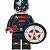 Boneco Bloco de Montar U.S.Agent Jhon Marvel - Imagem 1