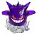 Boneco Pokémon Gengar Nuvem Transparente - Imagem 1