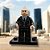 Boneco Bloco de Montar Super Vilão Lex Luthor - Imagem 1