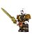 Boneco Bloco de Montar Kratos Armored God Of War - Imagem 2