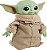 Boneco Pelúcia Star Wars Baby Yoda Mandalorian Mattel - Imagem 4