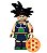 Boneco Bloco de Montar Bardock Dragão Ball Z - Imagem 1