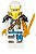 Boneco Bloco de Montar Ninjago Mestre da Montanha Zane - Imagem 2