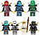 Boneco Bloco de Montar Ninjago Legacy – Kit 7 Personagens - Imagem 1