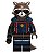 Boneco Bloco de Montar Guardiões da Galaxia Rocket Raccoon - Imagem 2