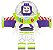 Boneco Bloco de Montar Toy Story Buzz Lightyear - Imagem 1