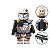 Boneco Bloco de Montar Clone Trooper Star Wars - Imagem 1