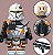 Boneco Bloco de Montar Clone Trooper Star Wars - Imagem 2