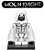Boneco Bloco de Montar Moon Knight - Imagem 1