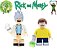 Boneco Bloco de Montar Rick e Morty - Imagem 1