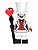 Boneco Bloco de Montar Cartoon Hazbin Hotel Lucifer Morningstar - Imagem 2