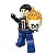 Boneco Bloco de Montar Ghost Rider – Robbie Reyer - Imagem 1
