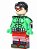 Boneco Bloco de Montar Christmas Elf Robin DC - Imagem 2