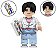 Boneco Bloco de Montar Jinu Guerreiras do K-Pop - Imagem 1