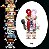 Boneco Bloco de Montar Cantora Uta One Piece - Imagem 1