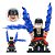 Boneco Bloco de Montar Roronoa Zoro Jinbe 3 Espadas - Imagem 1