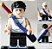 Boneco Bloco de Montar Yuta Okkotsu Jujutsu Kaisen - Imagem 2