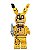Boneco Bloco de Montar Springtrap Bonnie Five Nights at Freddy's - Imagem 2