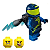 Boneco Bloco de Montar Rex Dangervest Spacesuit Movie - Imagem 1