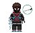 Boneco Bloco de Montar Miles Morales Evolved suit Spider-Man - Imagem 1