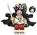 Boneco Bloco de Montar Monkey D. Luffy Classico - Imagem 1