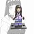 Boneco Bloco de Montar Naruto Hinata Hyuga - Imagem 1