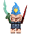 Boneco Bloco de Montar Sunkaru Shangri-la Frontier - Imagem 1