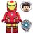Boneco Bloco de Montar Homem de Ferro – Iron Man - Imagem 1