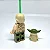 Boneco Bloco Montar Luke Skywalker e Yoda Star Wars - Imagem 2