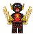 Boneco Bloco de Montar Flash Reverse Vermelho - Imagem 2