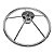 Volante Náutico Aço Inox Barcos Lanchas Fishing 15-1/2 Pol - Imagem 3