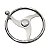 Volante Náutico em Aço Inoxidável Com Knob 15-1/2" Pol. - Imagem 1