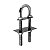 Ferragem de Proa U-bolt 1/2 Pol Em Aço Inoxidável 87 mm Para Embarcações - Imagem 1