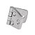 Dobradiça De 6 Furos em Aço Inox 316 100 X 38 X 4 mm - Imagem 2