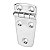 Dobradiça De 5 Furos em Aço Inox 316 75 X 38 X 3 mm - Imagem 2