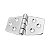 Dobradiça De 6 Furos em Aço Inox 316 63 X 37 X 2 mm - Imagem 2