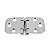 Dobradiça De 6 Furos em Aço Inox 316 70 X 41 X 2 mm - Imagem 2